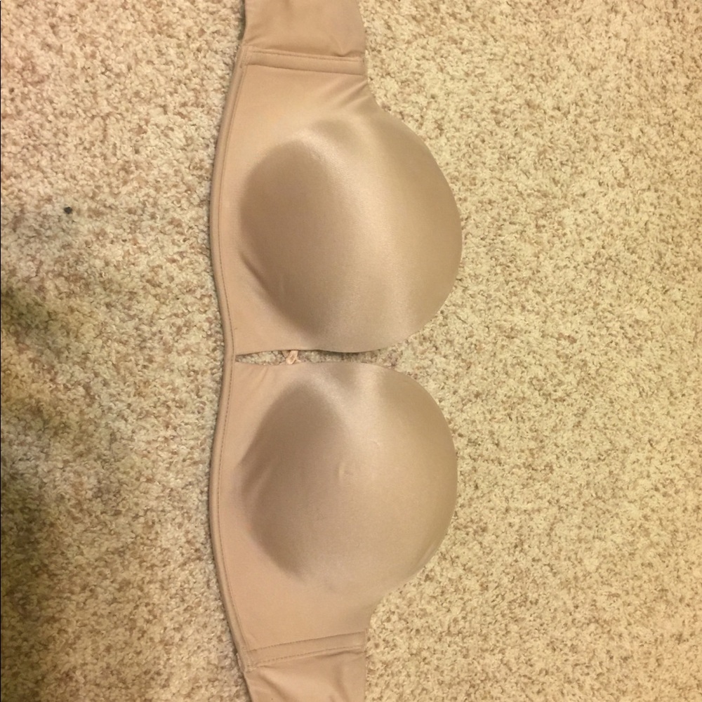 Strapless nude Victoria Secret bombshell  bra